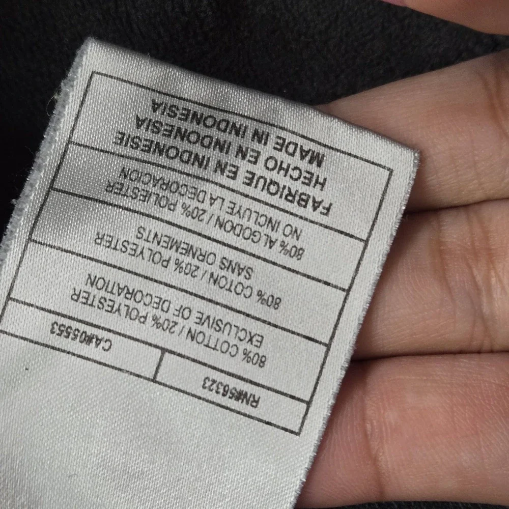 VINTAGE Nike Women Jacket L (12-14) Gray Y2K Embroidered Logo Zipper Velour READ